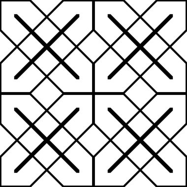 Kusursuz tek renkli geometrik desen dizaynı. Soyut arkaplan. vektör sanatı