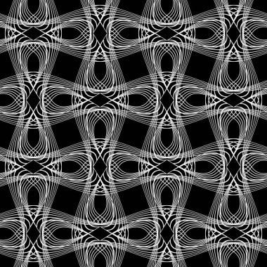 Tasarım Dikişsiz tek renkli sallanan desen. Dekoratif arka plan. Vektör sanat. Hiçbir gradyan