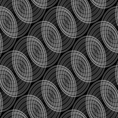 Tasarım Dikişsiz tek renkli geometrik desen. Özet satırları arka plan dokulu. Vektör sanat. Hiçbir gradyan