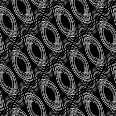 Tasarım Dikişsiz tek renkli geometrik desen. Özet satırları arka plan dokulu. Vektör sanat. Hiçbir gradyan