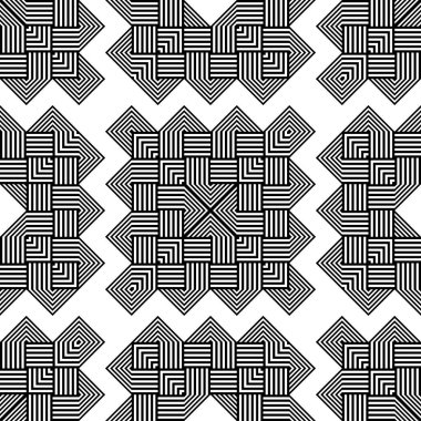 Kusursuz tek renkli geometrik desen dizaynı. Soyut arkaplan. vektör sanatı