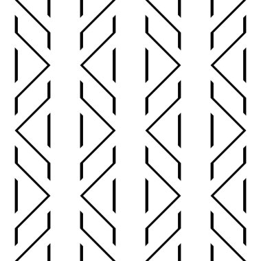 Kusursuz tek renkli geometrik desen dizaynı. Soyut arkaplan. vektör sanatı