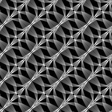 Kusursuz tek renkli dekoratif desen tasarla. Soyut çizgiler dokulu arkaplan. Vektör sanatı. Eğim yok