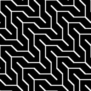 Tasarım Dikişsiz tek renkli zikzak desen. Arka plan. Vektör sanat