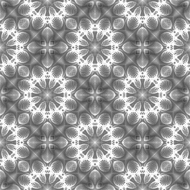 Kusursuz tek renkli dekoratif desen tasarla. Soyut çizgiler dokulu arkaplan. Vektör sanatı. Eğim yok