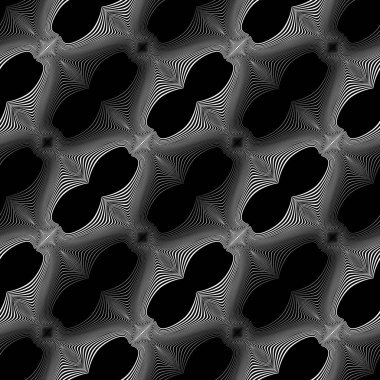 Tasarım Dikişsiz tek renkli sallanan desen. Dekoratif arka plan. Vektör sanat. Hiçbir gradyan