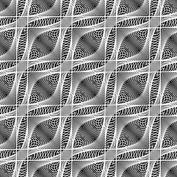 Kusursuz tek renkli dekoratif desen tasarla. Soyut çizgiler dokulu arkaplan. Vektör sanatı. Eğim yok