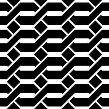 Tasarım Dikişsiz tek renkli zikzak desen. Arka plan. Vektör sanat