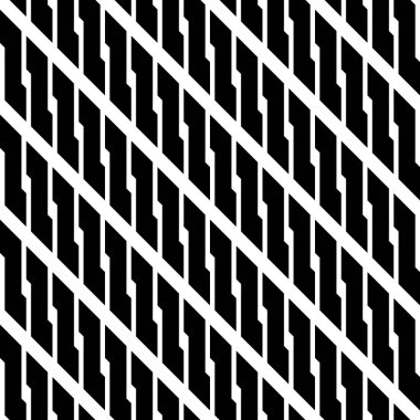 Tasarım Dikişsiz tek renkli zikzak desen. Arka plan. Vektör sanat