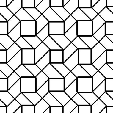 Kusursuz tek renkli geometrik desen dizaynı. Soyut arkaplan. vektör sanatı
