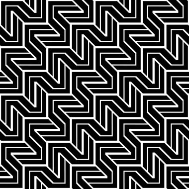 Tasarım Dikişsiz tek renkli zikzak desen. Arka plan. Vektör sanat