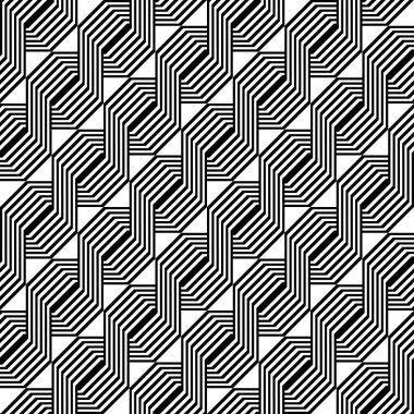 Tasarım Dikişsiz tek renkli zikzak desen. Arka plan. Vektör sanat