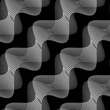 Tasarım Dikişsiz tek renkli sallanan desen. Arka plan. Vektör sanat. Hiçbir gradyan