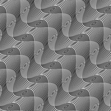 Tasarım Dikişsiz tek renkli sallanan desen. Arka plan. Vektör sanat. Hiçbir gradyan