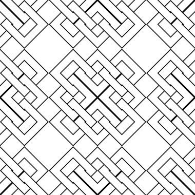 Kusursuz tek renkli geometrik desen dizaynı. Soyut arkaplan. vektör sanatı