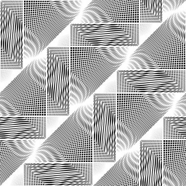 Tasarım sorunsuz tek renkli kılavuz deseni. Geometrik arka plan. Vektör sanat. Hiçbir gradyan