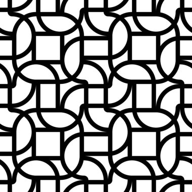 Tasarım Dikişsiz tek renkli geometrik desen. Özet satırları arka plan dokulu. Vektör sanat