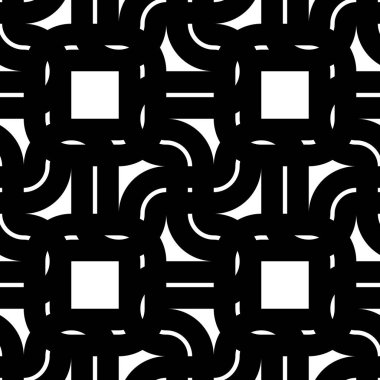 Tasarım Dikişsiz tek renkli geometrik desen. Özet satırları arka plan dokulu. Vektör sanat