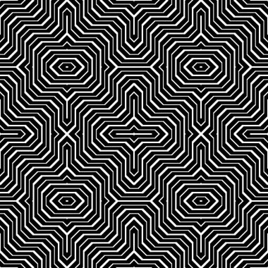 Kusursuz tek renkli geometrik desen dizaynı. Soyut arkaplan. vektör sanatı