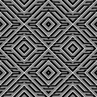 Kusursuz tek renkli geometrik desen dizaynı. Soyut arkaplan. vektör sanatı