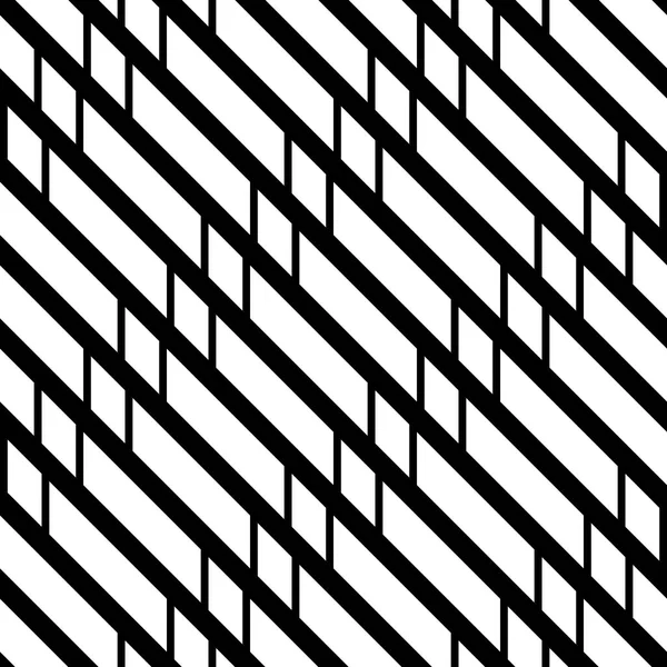 デザイン シームレスなモノクロ ジグザグ パターン 抽象的な背景 ベクター アート — ストックベクタ