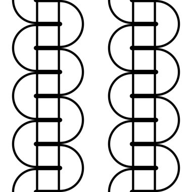 Tasarım Dikişsiz tek renkli sallanan desen. Özet satırları arka plan dokulu. Vektör sanat