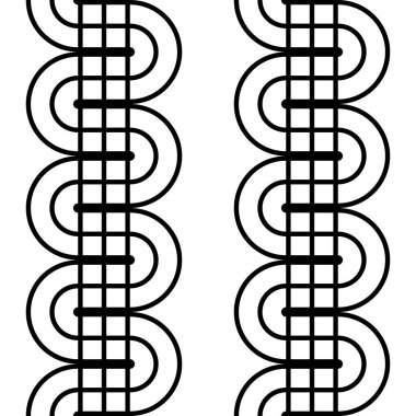 Tasarım Dikişsiz tek renkli sallanan desen. Özet satırları arka plan dokulu. Vektör sanat