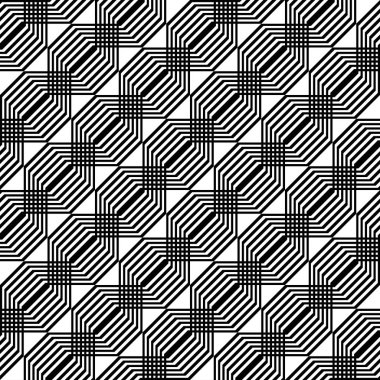 Kusursuz tek renkli geometrik desen dizaynı. Soyut arkaplan. vektör sanatı