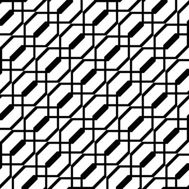 Kusursuz tek renkli geometrik desen dizaynı. Soyut arkaplan. vektör sanatı