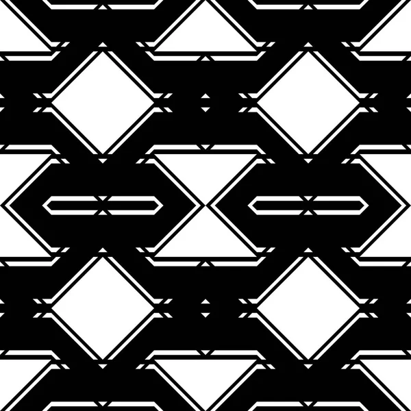 Design Seamless Monochrome Grating Pattern Abstract Background Vector Art — Stock Vector