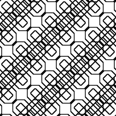 Kusursuz tek renkli geometrik desen dizaynı. Soyut arkaplan. vektör sanatı