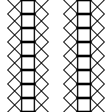 Kusursuz tek renkli ızgara deseni tasarla. Soyut geometrik arkaplan. Vektör sanatı