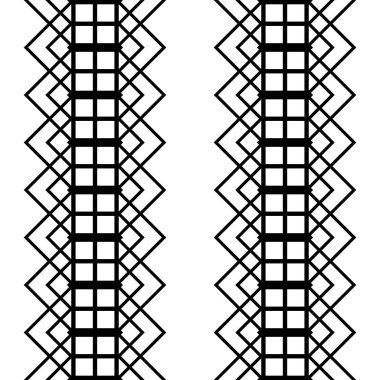 Kusursuz tek renkli ızgara deseni tasarla. Soyut geometrik arkaplan. Vektör sanatı