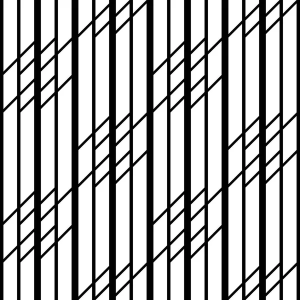 Дизайн Бесшовной Монохромной Решетки Радиатора Абстрактный Геометрический Фон Векторное Искусство — стоковый вектор