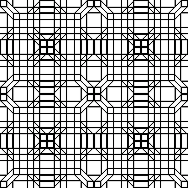 シームレスなモノクログレーディングパターンを設計します 抽象幾何学的背景 ベクトルアート — ストックベクタ