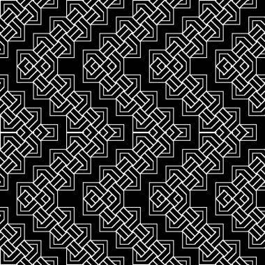 Tasarım Dikişsiz tek renkli zikzak desen. Arka plan. Vektör sanat