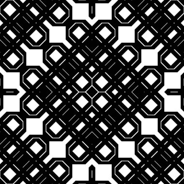 Kusursuz tek renkli geometrik desen dizaynı. Soyut arkaplan. vektör sanatı