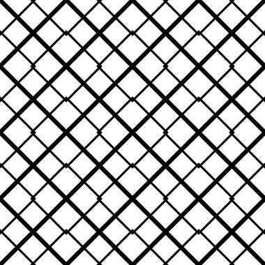 Kusursuz tek renkli ızgara deseni tasarla. Soyut geometrik arkaplan. Vektör sanatı
