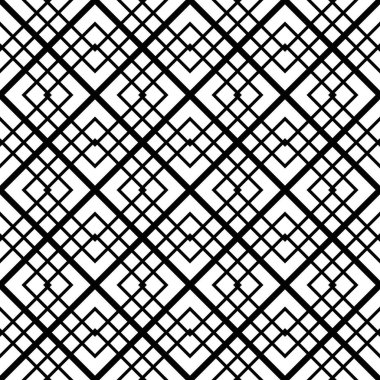 Kusursuz tek renkli ızgara deseni tasarla. Soyut geometrik arkaplan. Vektör sanatı