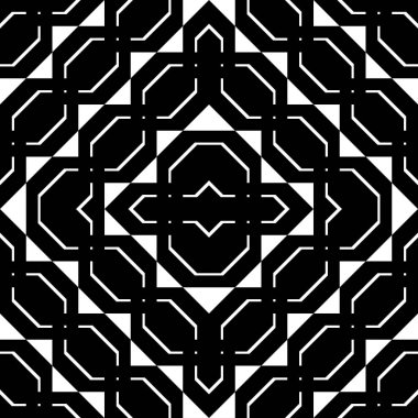 Kusursuz tek renkli geometrik desen dizaynı. Soyut arkaplan. vektör sanatı