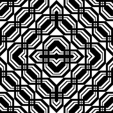 Kusursuz tek renkli geometrik desen dizaynı. Soyut arkaplan. vektör sanatı