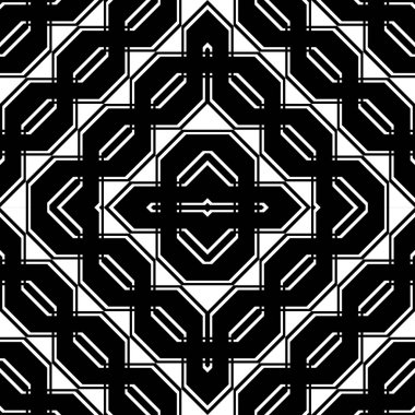 Kusursuz tek renkli geometrik desen dizaynı. Soyut arkaplan. vektör sanatı