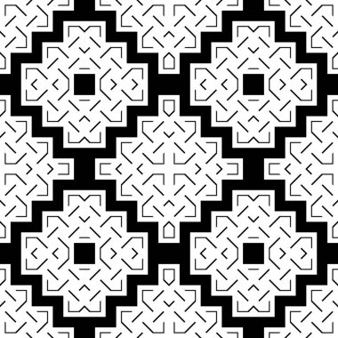 Kusursuz tek renkli geometrik desen dizaynı. Soyut arkaplan. vektör sanatı