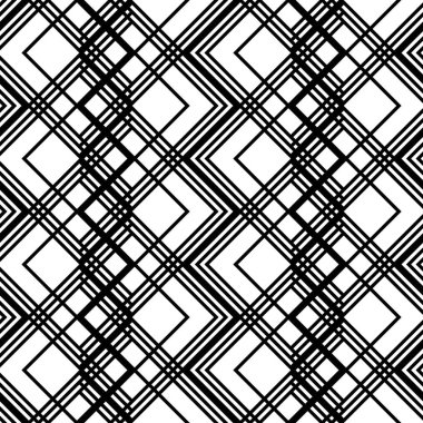 Sorunsuz tek renkli elmas desen tasarım. Zikzak arka plan. Vektör sanat