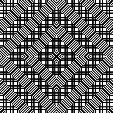 Kusursuz tek renkli ızgara deseni tasarla. Soyut geometrik arkaplan. Vektör sanatı