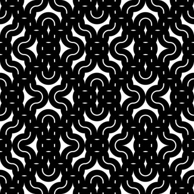 Tasarım Dikişsiz tek renkli zikzak desen. Soyut arka plan ızgara. Vektör sanat