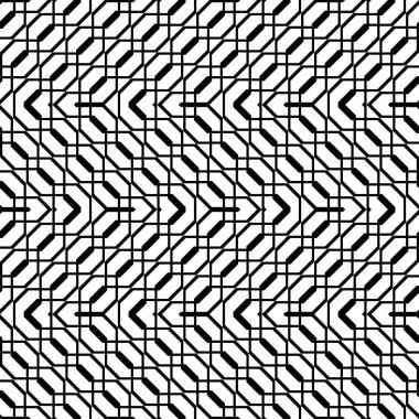 Tasarım Dikişsiz tek renkli geometrik desen. Zikzak arka plan. Vektör sanat