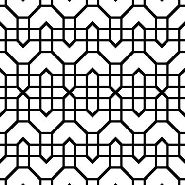 Tasarım Dikişsiz tek renkli geometrik desen. Zikzak arka plan. Vektör sanat