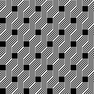 Tasarım Dikişsiz tek renkli zikzak desen. Arka plan. Vektör sanat