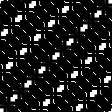 Kusursuz tek renkli geometrik desen dizaynı. Soyut arkaplan. vektör sanatı